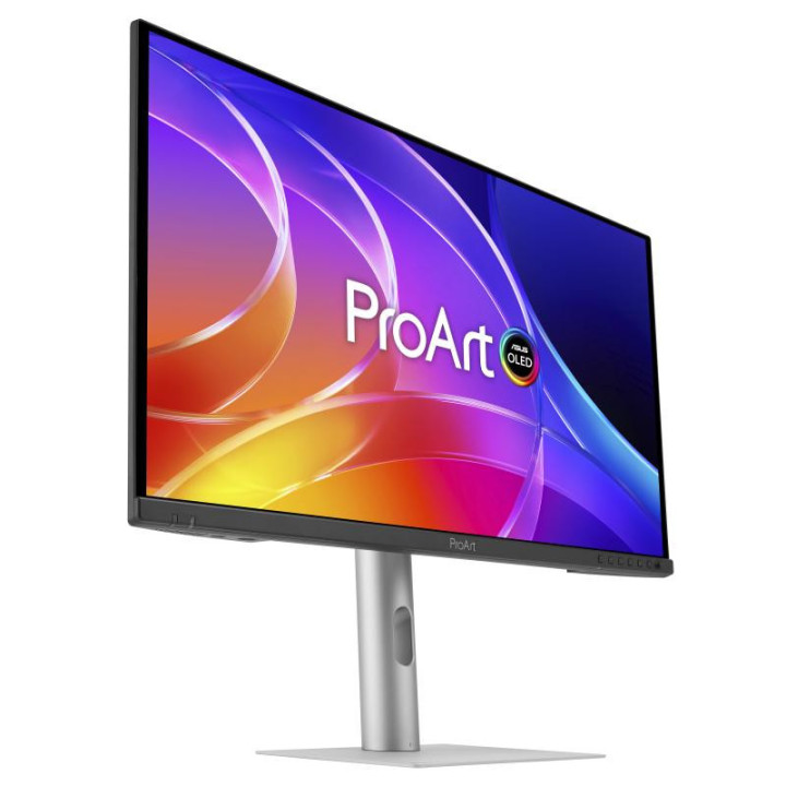 ASUS ProArt OLED PA279CDV écran plat de PC 67,3 cm (26.5") 3840 x 2160 pixels 4K Ultra HD QD-OLED Noir, Argent 