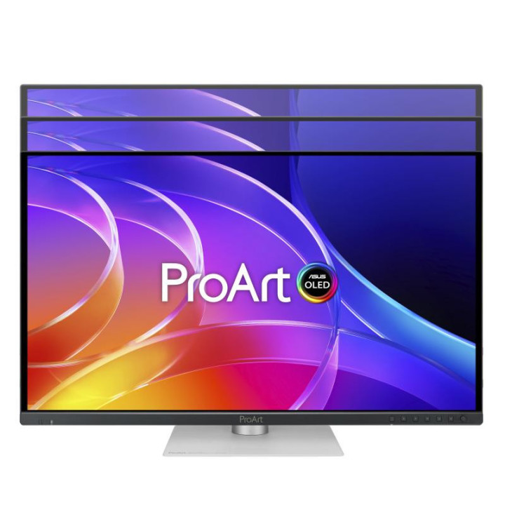 ASUS ProArt OLED PA279CDV écran plat de PC 67,3 cm (26.5") 3840 x 2160 pixels 4K Ultra HD QD-OLED Noir, Argent 