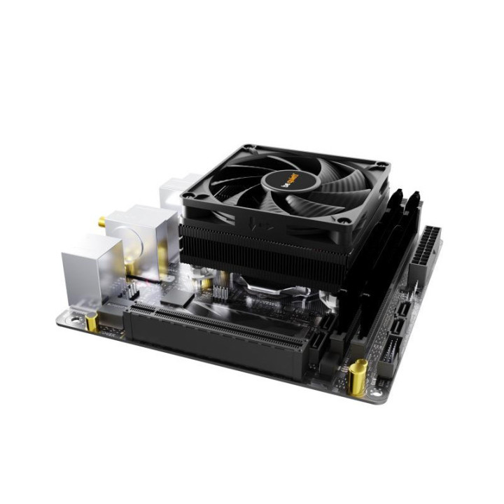 be quiet! Pure Rock LP | Ventirad mono tour, low profile, socket Intel et AMD 