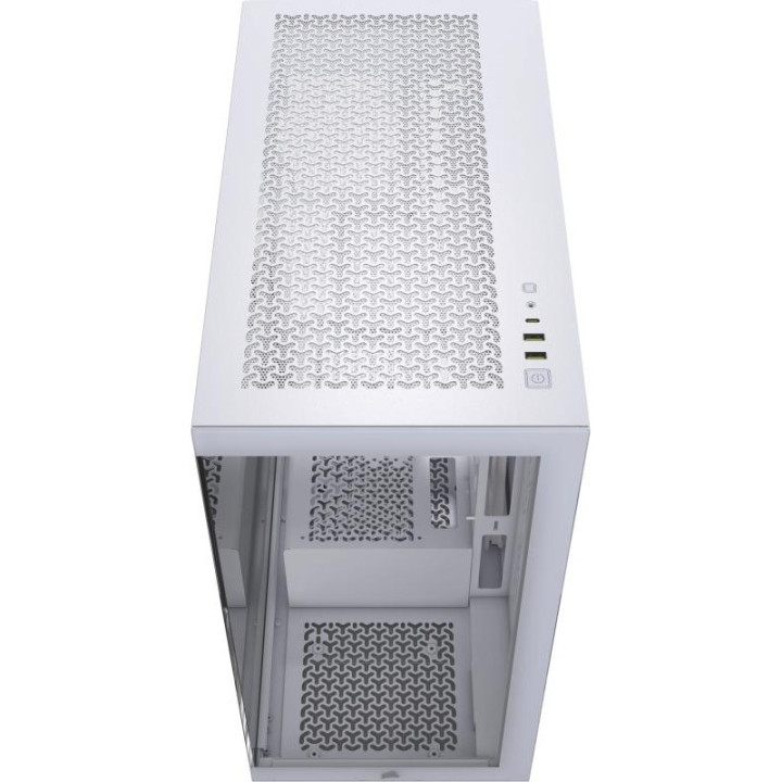 CORSAIR 3500X Mid-Tower PC Case, White 