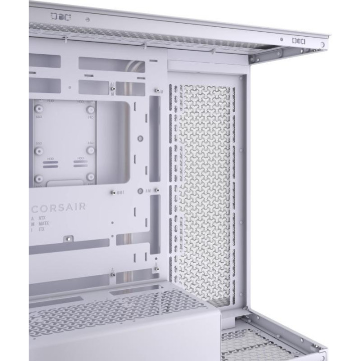 CORSAIR 3500X Mid-Tower PC Case, White 