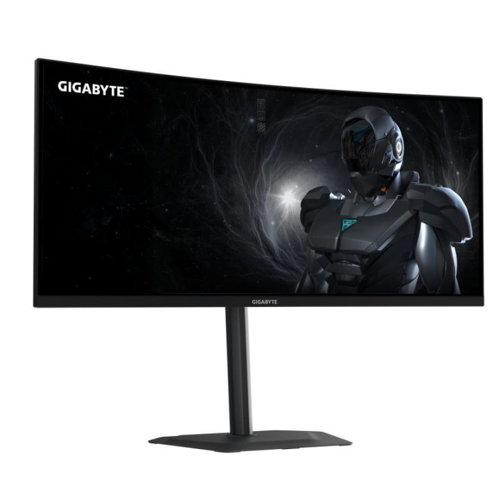 GIGABYTE G34WQC2 Moniteur Gaming Incurvé 34? WQHD - 3440 x 1440, 1500R, 200Hz, 1ms, 450 cd/m², AMD FreeSync Premium, DisplayHDR 