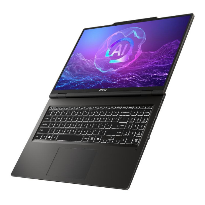 MSI VenturePro 16 A2RWFG-001FR Intel Core 7 240H Netbook 40,6 cm (16") 2K 16 Go DDR5-SDRAM 512 Go SSD NVIDIA GeForce RTX 5060 Wi