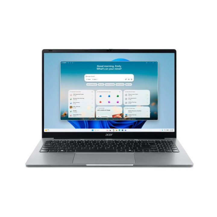 Acer Aspire Lite AL15-47P-R439 AMD Ryzen? 3 5400U Ordinateur portable 39,6 cm (15.6") Full HD 8 Go DDR4-SDRAM 512 Go SSD Wi-Fi 7