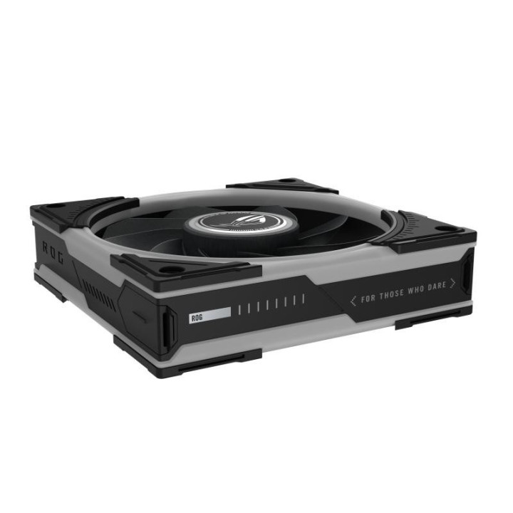 ASUS ROG Eurux GR120 ARGB Reverse Fan - Triple Pack Boitier PC Ventilateur 12 cm Noir, Blanc 3 pièce(s) 