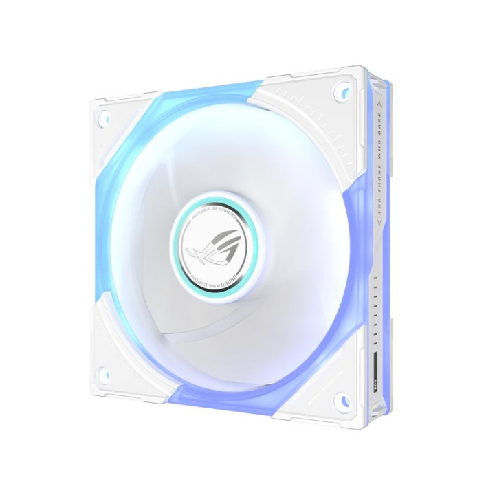 ASUS ROG Eurux GR120 ARGB Reverse Fan White Edition - Triple Pack Boitier PC Ventilateur 12 cm Blanc 3 pièce(s) 