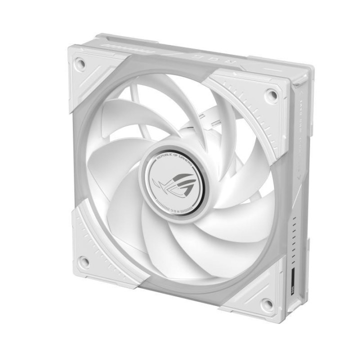 ASUS ROG Eurux GR120 ARGB Reverse Fan White Edition - Triple Pack Boitier PC Ventilateur 12 cm Blanc 3 pièce(s) 