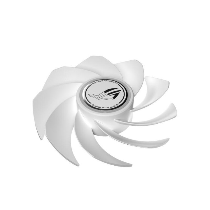 ASUS ROG Eurux GR120 ARGB Reverse Fan White Edition - Triple Pack Boitier PC Ventilateur 12 cm Blanc 3 pièce(s) 