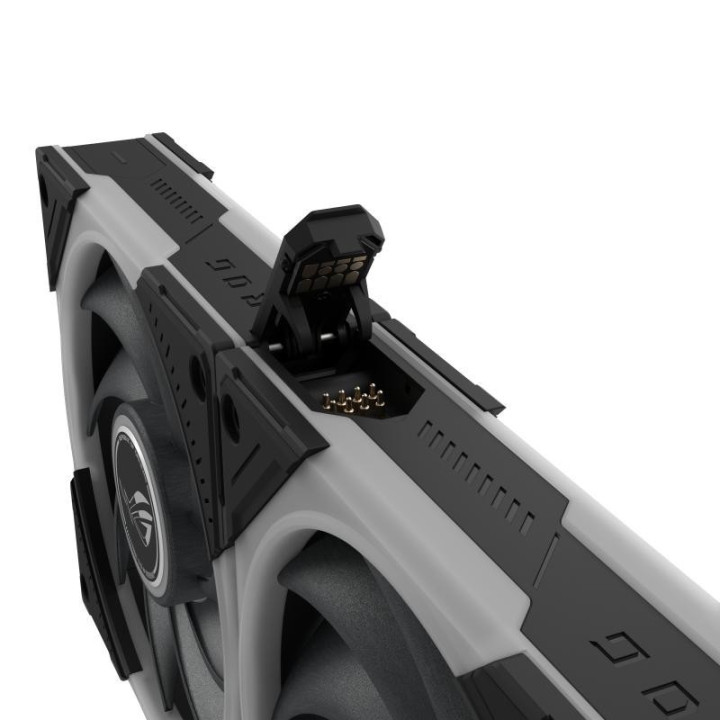 ASUS ROG Eurux GR120 ARGB Fan Triple Pack Boitier PC Ventilateur 12 cm Noir 3 pièce(s) 
