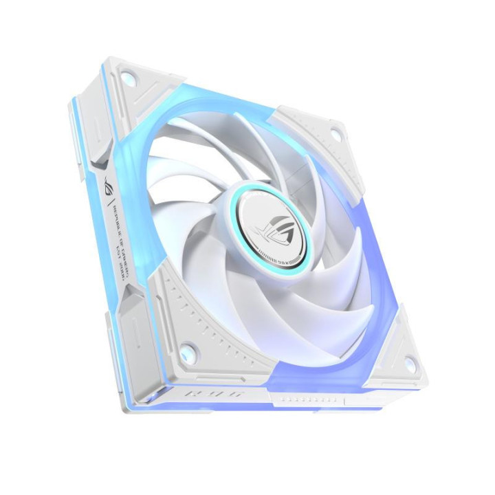 ASUS ROG Eurux GR120 ARGB Fan White Triple Pack Boitier PC Ventilateur 12 cm Blanc 3 pièce(s) 