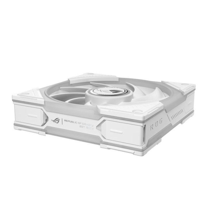 ASUS ROG Eurux GR120 ARGB Fan White Triple Pack Boitier PC Ventilateur 12 cm Blanc 3 pièce(s) 
