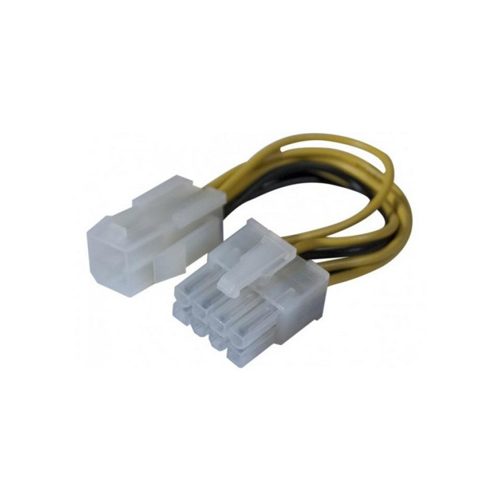 Adaptateur Câble alim. carte Mere 4 vers 8 broches - 147570 | Générique 