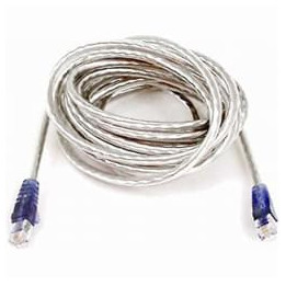 Câble RJ11 Plat 2m Blanc - 933401 | Générique 