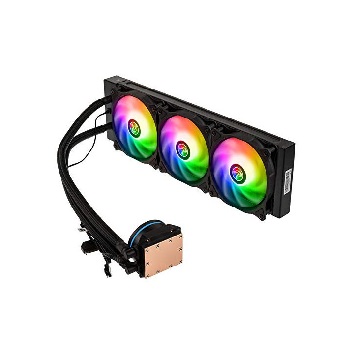 WaterCooling AIO 360mm RGB Rainbow - AIRW-36 - AIRW36 | M.RED 