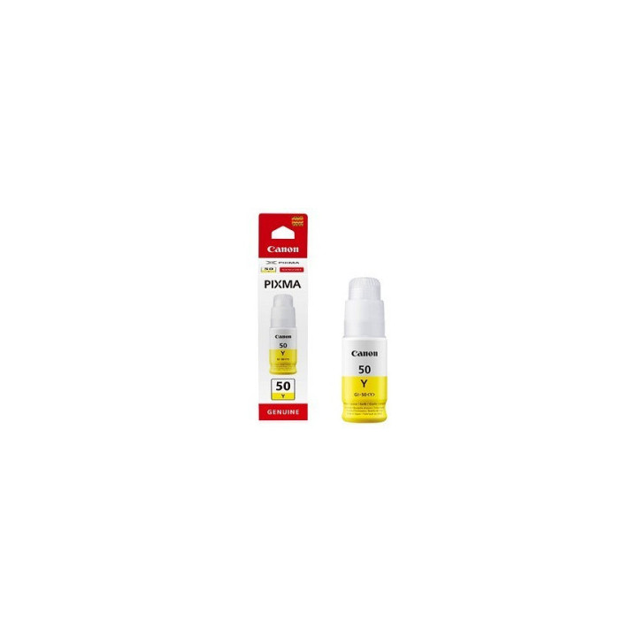 Bouteille d'encre Jaune GI-50 Y - 3405C001 - 3405C001 | Canon 