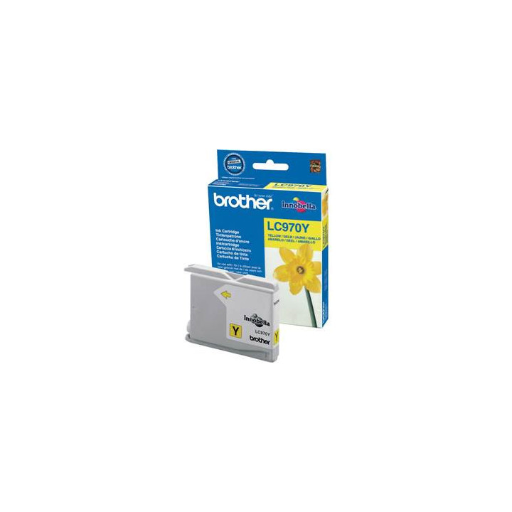 Cartouche LC970Y Jaune - LC970Y | Brother 