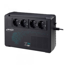 ZEN LIVE 500VA - 4 prises | Infosec 