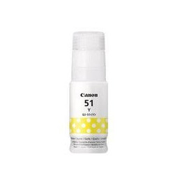 Bouteille d'encre Jaune GI-51 Y - 4548C001 | Canon 