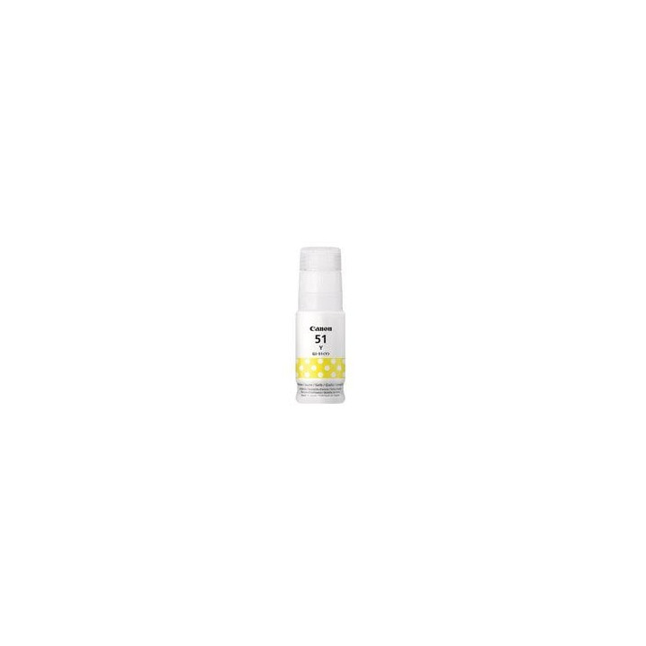 Bouteille d'encre Jaune GI-51 Y - 4548C001 | Canon 