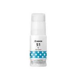 Bouteille d'encre Cyan GI-51 C - 4546C001 | Canon 