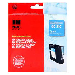 Cartouche GC 21C Cyan - 405533 - 405533 | Ricoh 