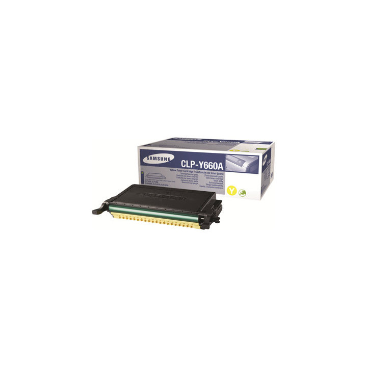 Toner CLP-Y660A Yellow - CLPY660AELS | Samsung 