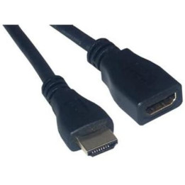 Rallonge HDMI haute vitesse mâle / femelle - 1m    - MC384Z1M | MCL Samar 