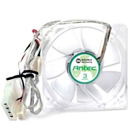 TriCool 120 white   1200 à 2000 RPM - 39 à 76 CFM  - TRICOOL120 | Antec 