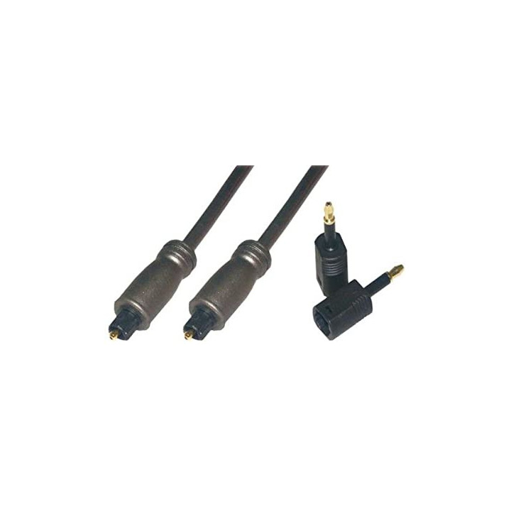 TOSLINK   Mâle/Mâle   3m   adaptateur  Cordon audi - MC7603M | MCL Samar 