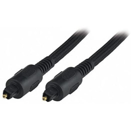 Câble Toslink HQ tressé mâle / mâle - 1m - MC760HQ1M | MCL Samar 