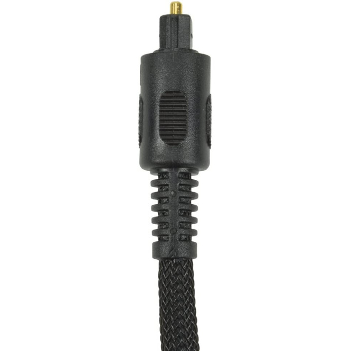 Câble Toslink HQ tressé mâle / mâle - 1m - MC760HQ1M | MCL Samar 
