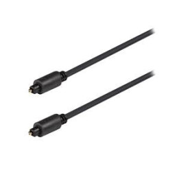 Câble optique Toslink mâle - mâle 5,00 M Gris - KNA25000E50 | Générique 