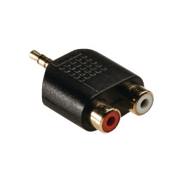 adaptateur audio 3.5mm mâle - 2 x RCA femelle  - KNA22940E | Générique 