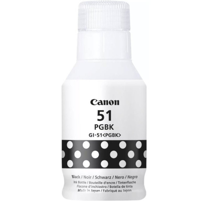 Bouteille d'encre Noire - GI-51 PGBK - 4529C001 | Canon 