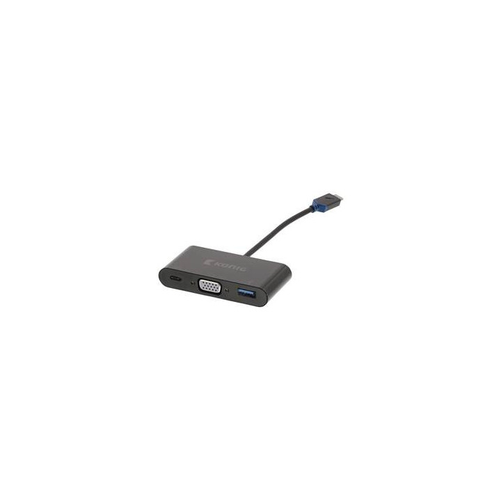 USB 3.1 Adapter USB-C Male - USB A Female / USB-C  - KNC64760E02 | Générique 