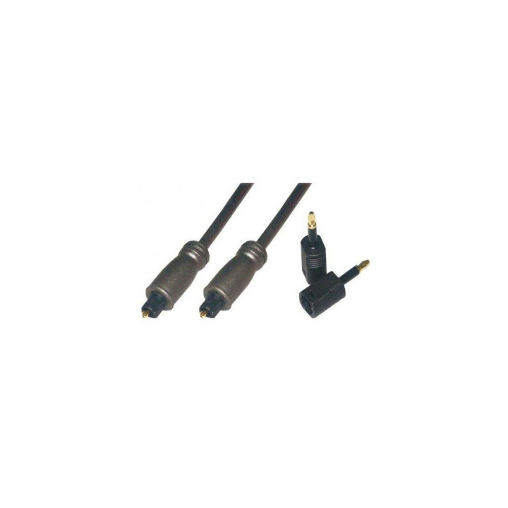 Câble audio optique Toslink mâle / mâle   adaptate - MC760Z2M | MCL Samar 