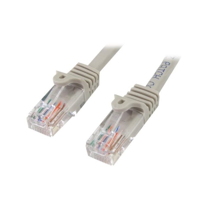 Cat5e réseau RJ45 Mâle - Mâle 3,00 M Gris - KNC85100E30 | Générique 