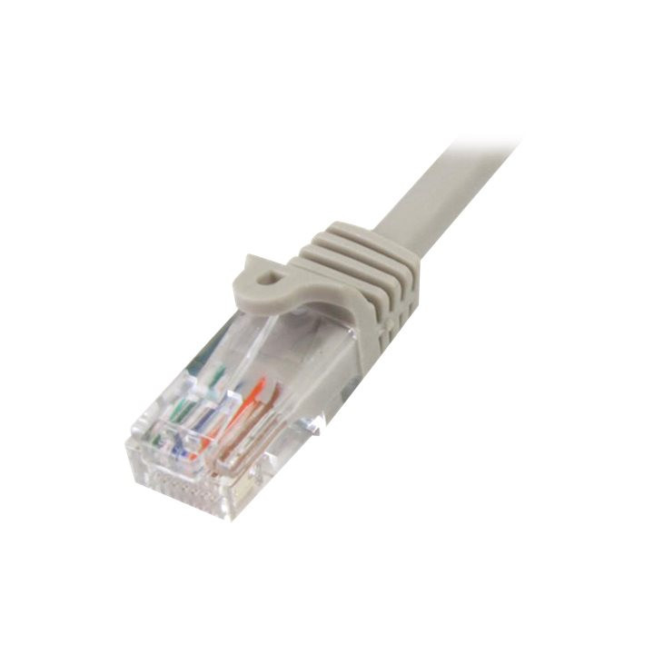 Cat5e réseau RJ45 Mâle - Mâle 3,00 M Gris - KNC85100E30 | Générique 