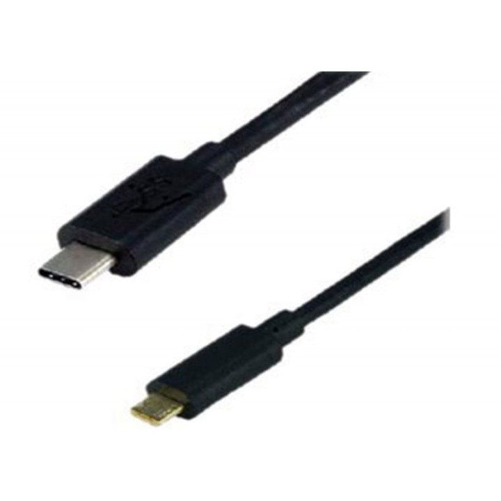 Cordon USB 3.1 type C male / USB 2.0 Micro B male  - MC9231C2HBMEZ1M | MCL Samar 
