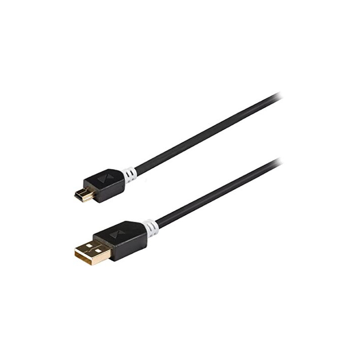 USB 2.0 Cable A Male - Mini 5-Pin Male Round 2.00  - KNC60300E20 | Générique 