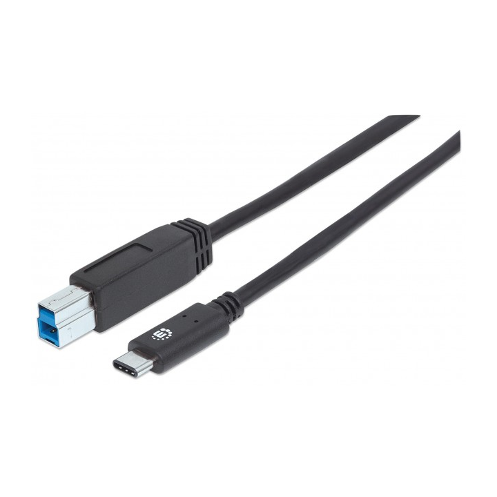 USB3.1 Ctype m/USB3.0 Btype m cable-1m - MC9231C3BME1M | MCL Samar 