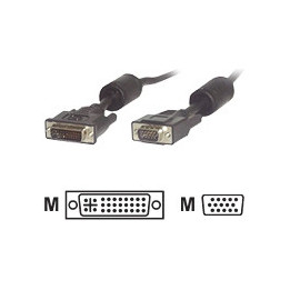 CABLE VGA VERS DVI 2M - MC3702M | MCL Samar 