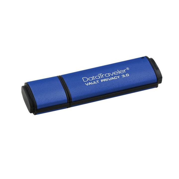 Data Traveler Vault 30/8GB USB3 256b AES - DTVP308GB | Kingston 