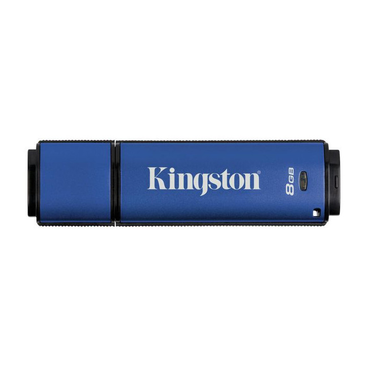 Data Traveler Vault 30/8GB USB3 256b AES - DTVP308GB | Kingston 
