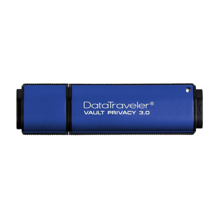 Data Traveler Vault 30/8GB USB3 256b AES - DTVP308GB | Kingston 