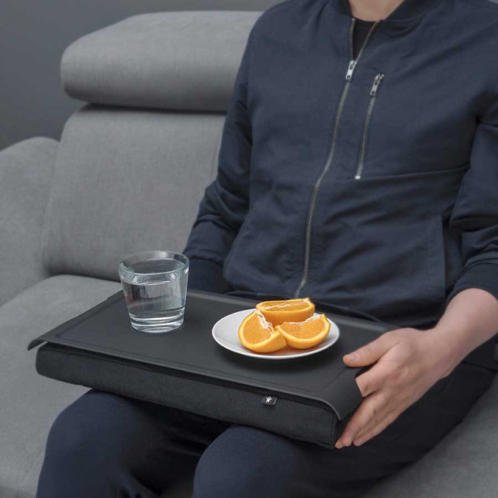 Support Plateau  polyvalents  pour odinateurs et t - MINILAPTRAYANTISLIP | Générique 