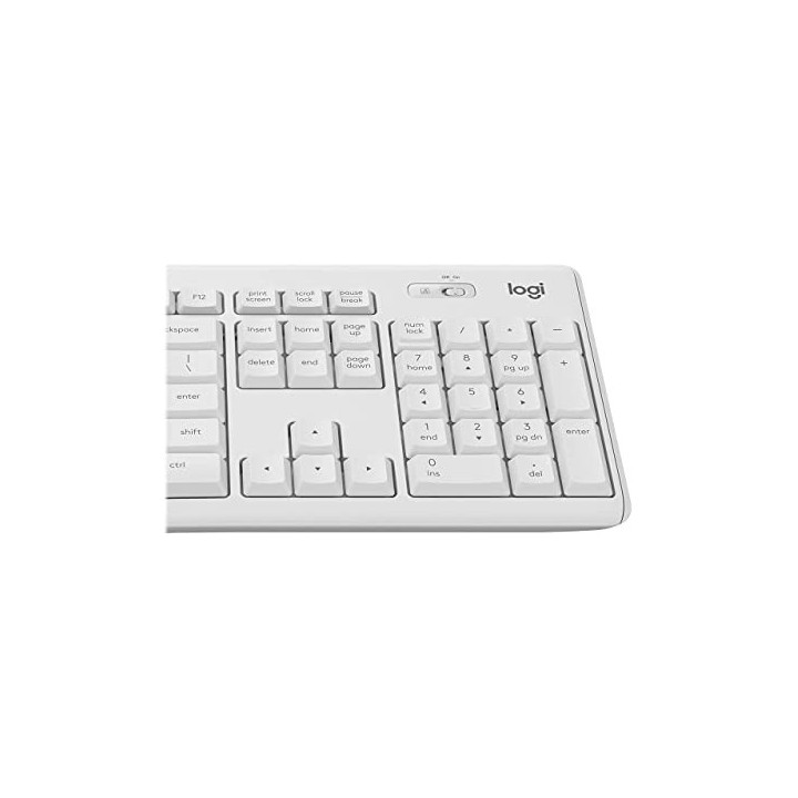MK295 Silent Wireless Combo WHITE - 920009820 | Logitech 