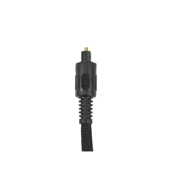 Câble Toslink HQ tressé mâle / mâle - 5m - MC760HQ5M | MCL Samar 