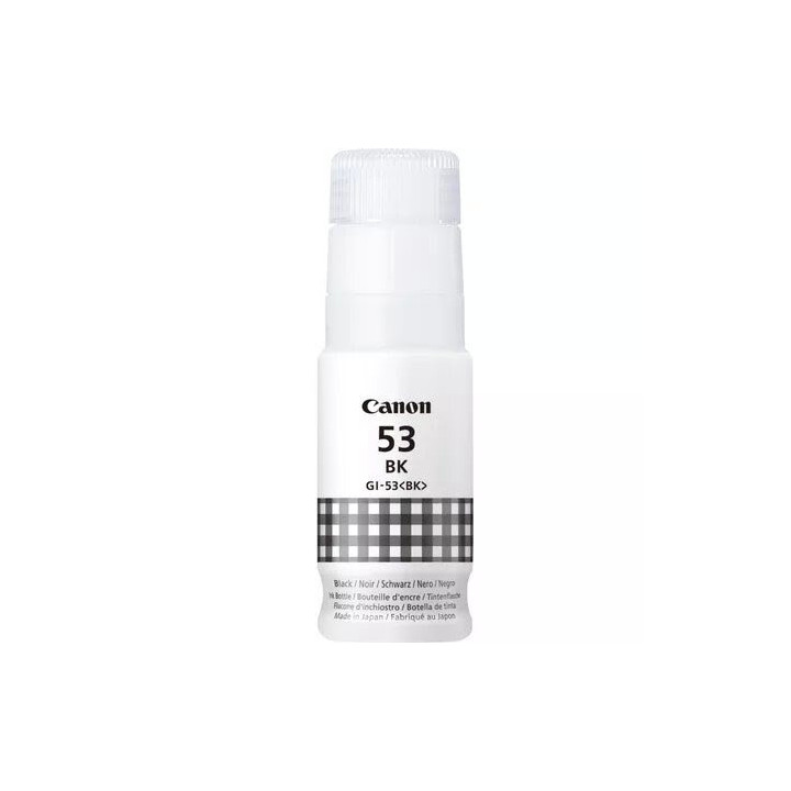 Bouteille d'encre noire GI-53BK - 4699C001 | Canon 