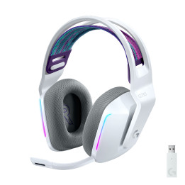 G733 Sans Fil LightSpeed RGB - Blanc - 981000883 | Logitech 